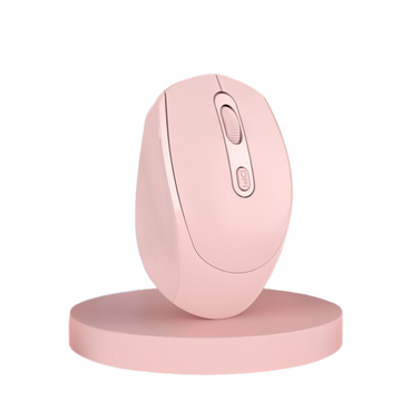 Souris sans fil minimaliste - Rose pastel