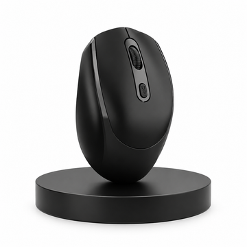Souris sans fil minimaliste - Noir mat